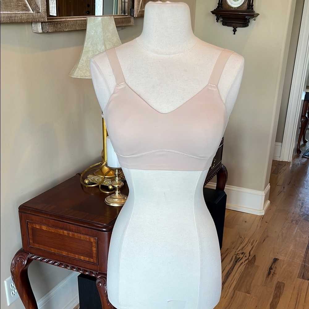 Ellen Tracy Comfy Beige Nude Bra